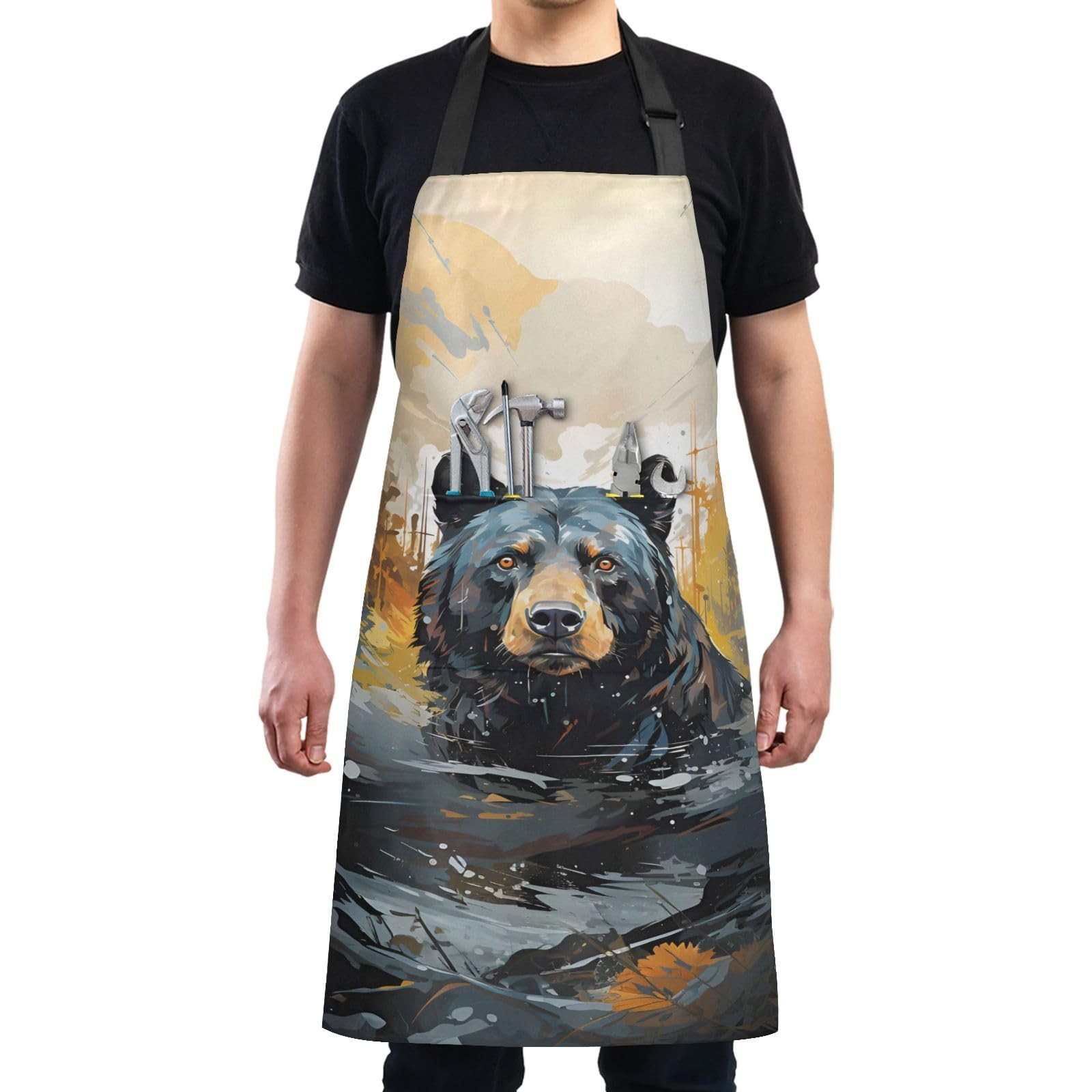 Kitchen Aprons for Cooking Women with Pockets Waterproof Apron Juneteenth 19t...