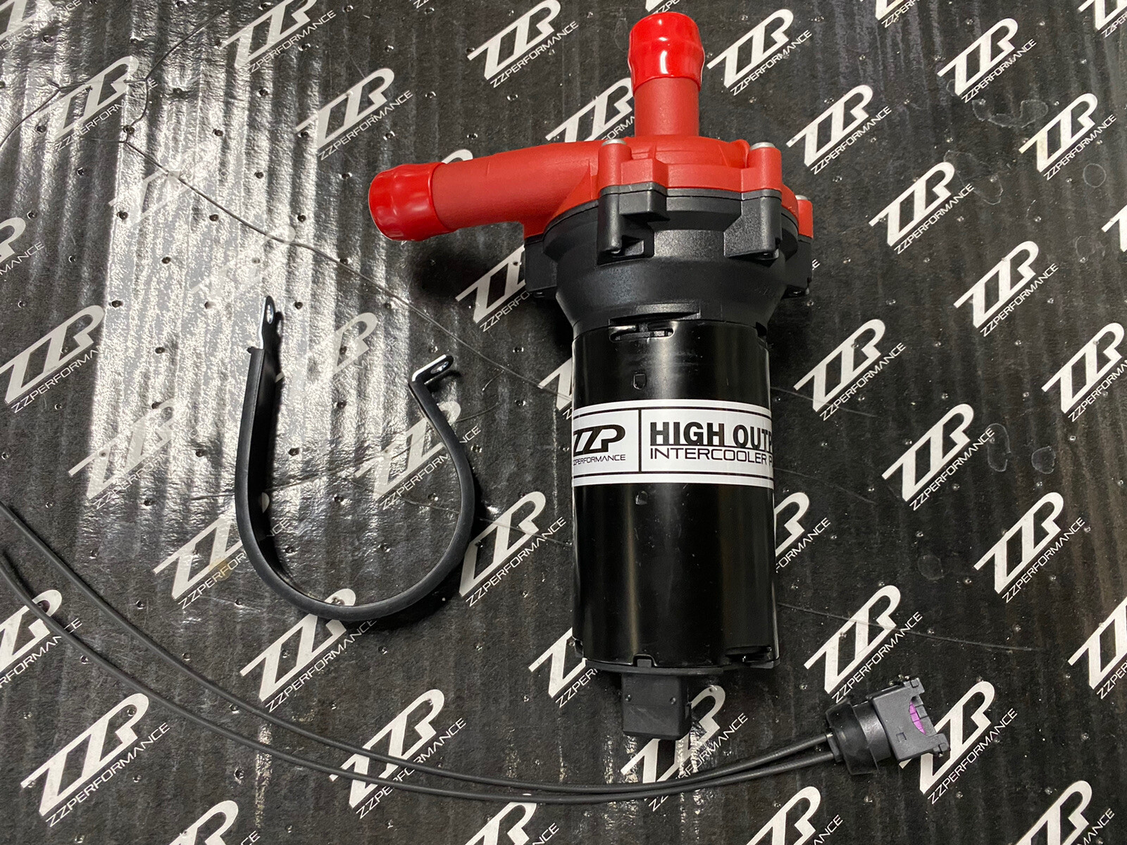 ZZPerformance Water-to-Air Upgraded Intercooler Pump Harness & Mounting Bracket