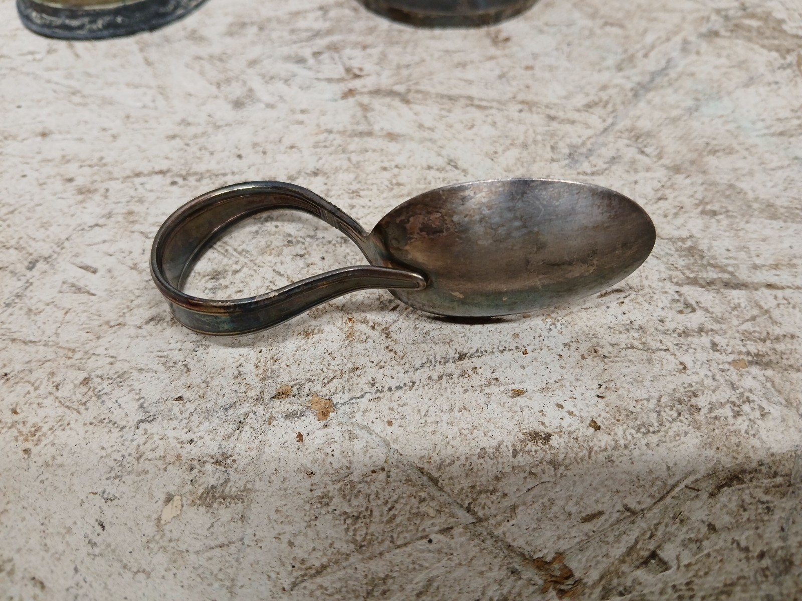 Collection of Vintage Silver Plated Nursery Baby Cups and Spoon Set of 2