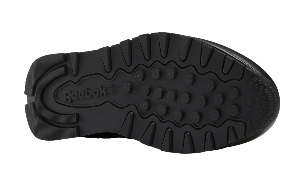 REEBOK MENS BLACK SNEAKER 100046160 CLASSIC LEATHER CLIP GX9728