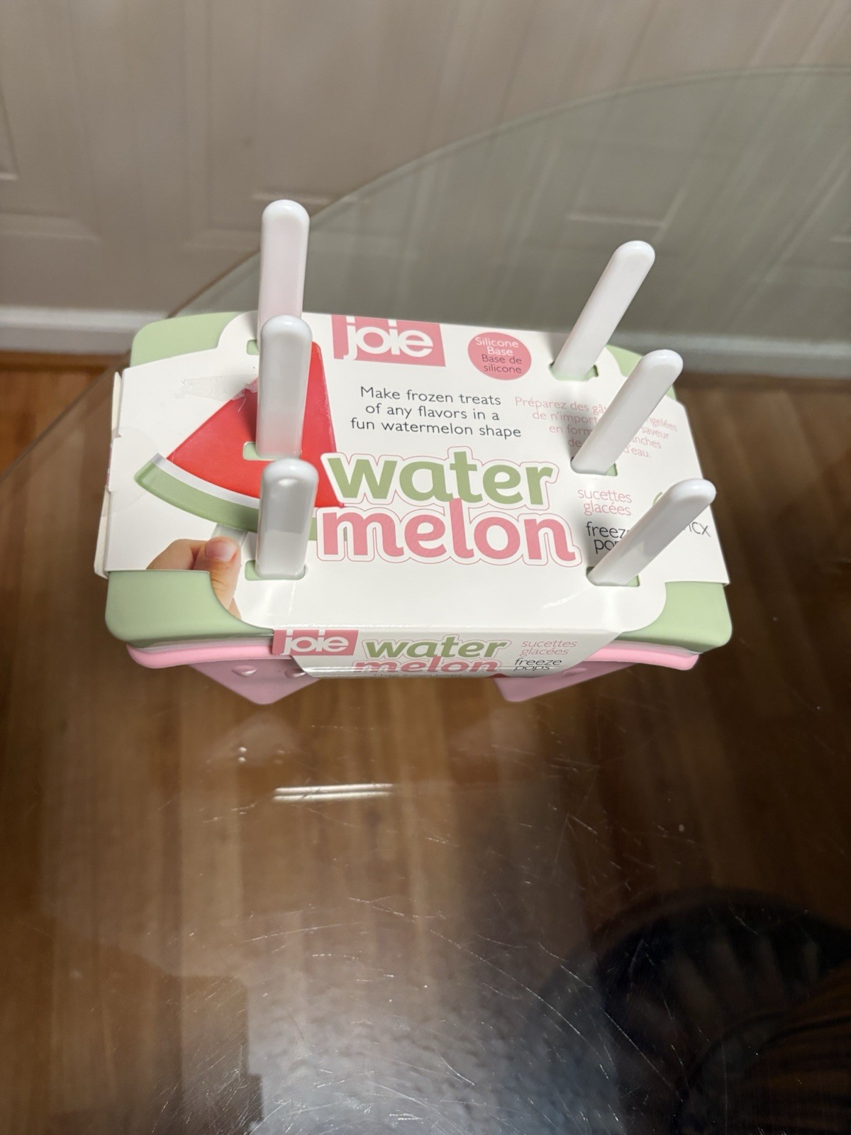 JOIE STRAWBERRY 🍓 SHAPED FREEZE POPS (MAKES 6)