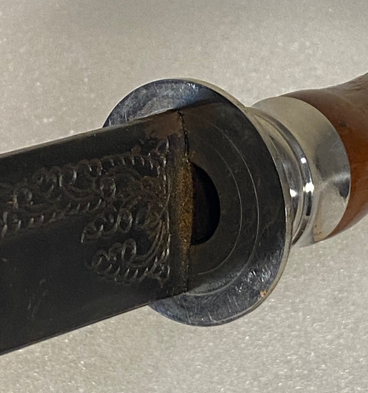 THAI SWORD AND SCABBARD TRADITIONAL COLLECTIBLE 38 INCHES LONG DISPLAY