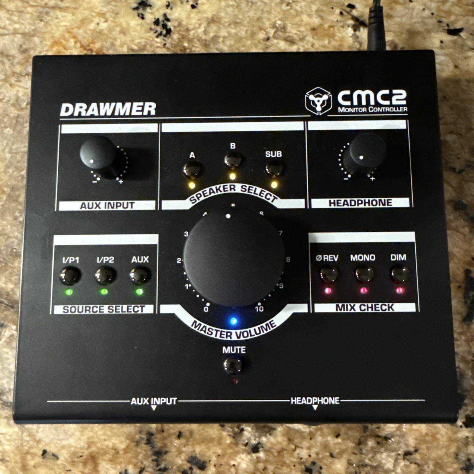 Drawmer CMC2 Compact Monitor Controller. Boxed, Unused, Mint Condition