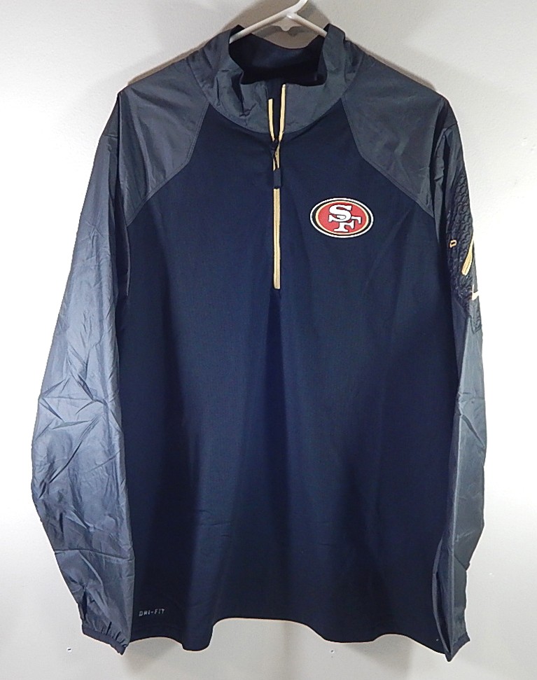 Lot of (19) San Francisco 49'ers Team Issued Golf Shirts Pants Jacket Nike L-3XL