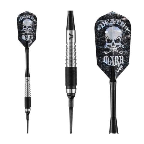 Viper Desperado 80% Tungsten Death Mark Soft Tip Darts 1 Knurled Ring 18 Grams