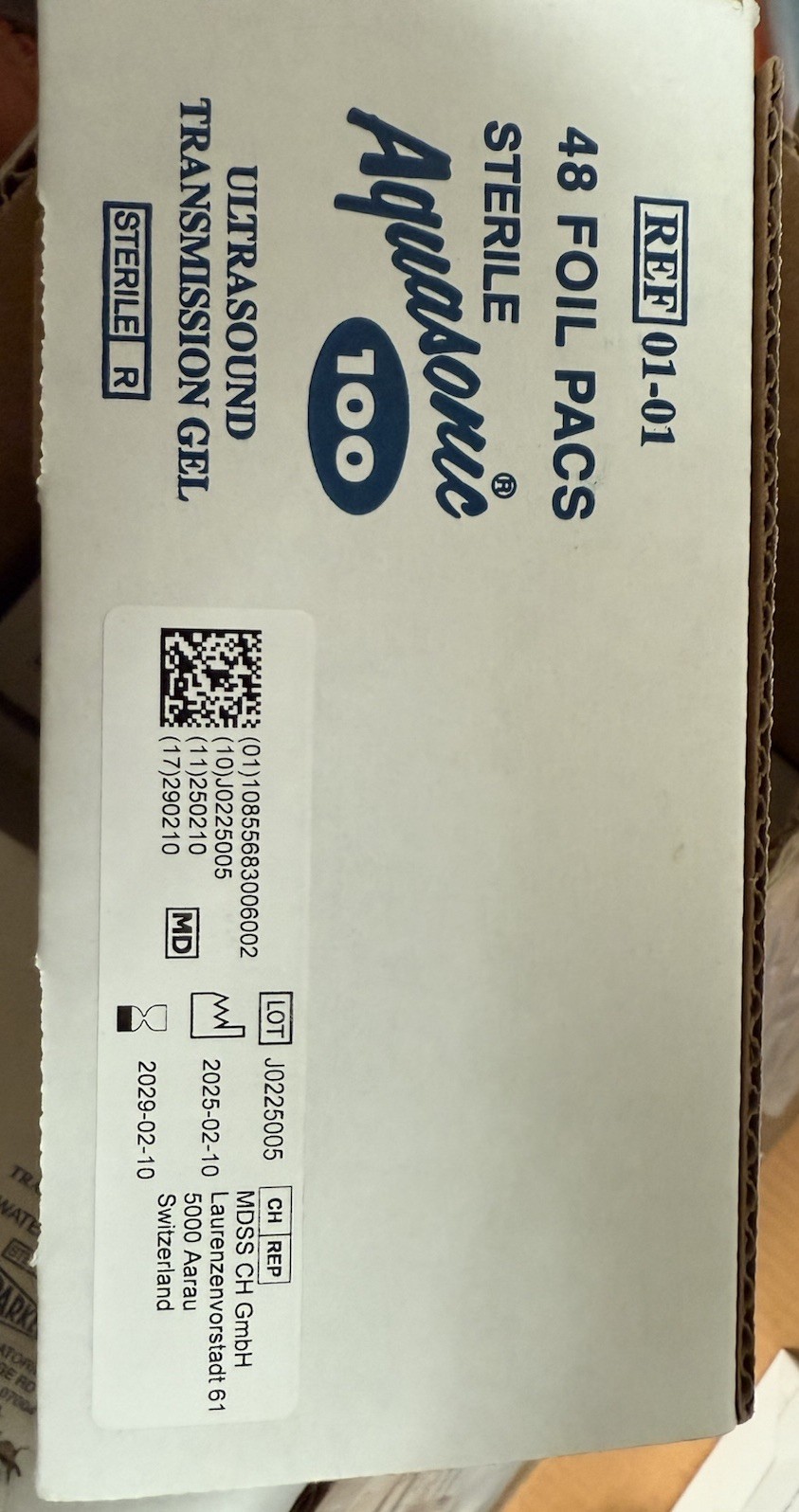 Aquasonic Ultrasound Transmission Gel Packs, 48 Foil Packs New