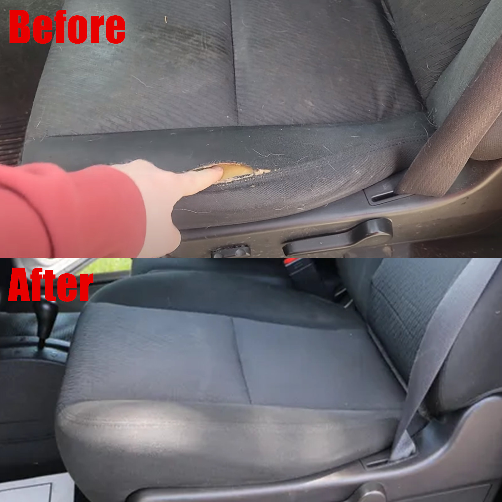 For 07-14 Chevy Silverado 1500 Driver Side Bottom Cloth Seat Cover+Foam Cushion