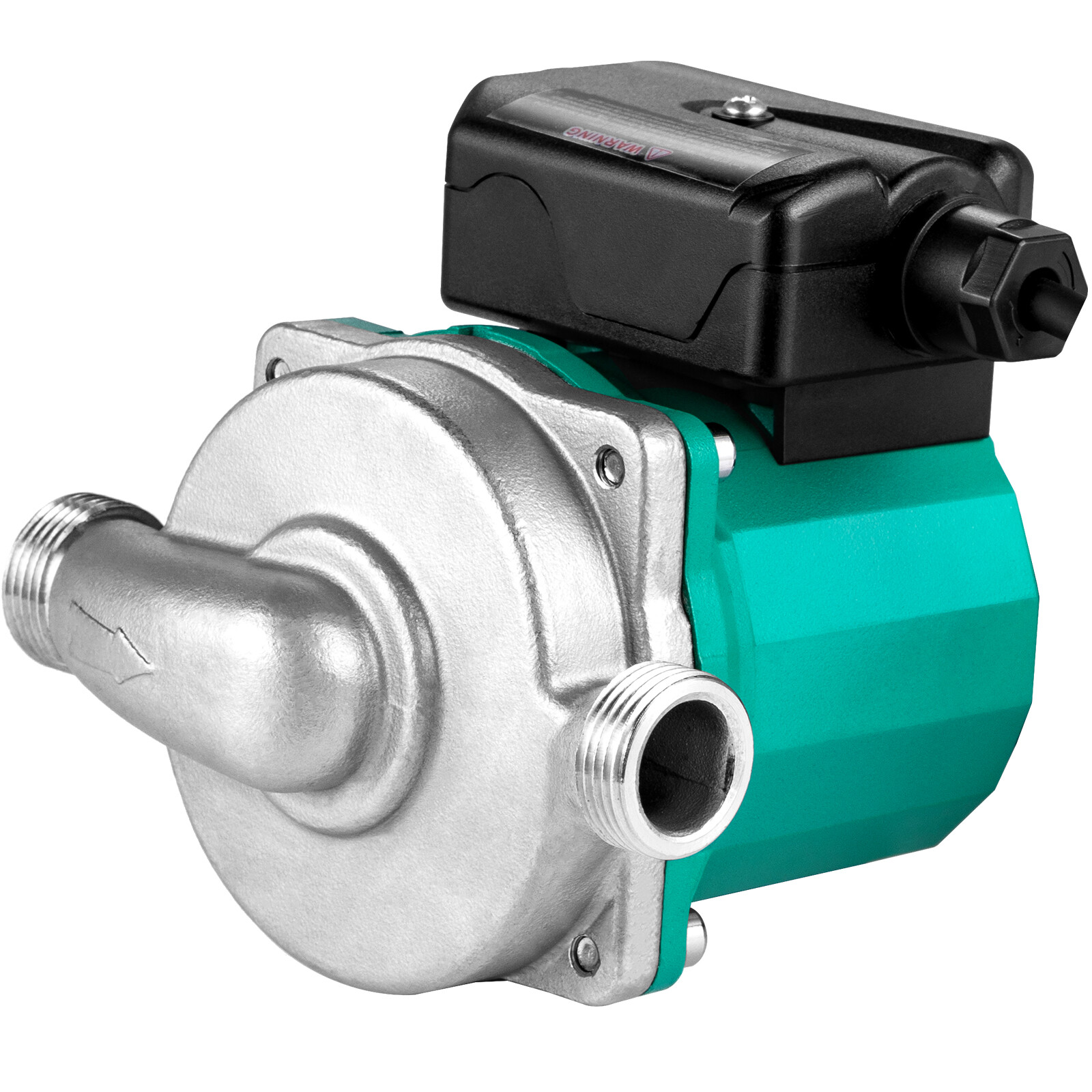 VEVOR Hot Water Circulation Pump 3-Speed Domestic Pump 93W Stainless Steel