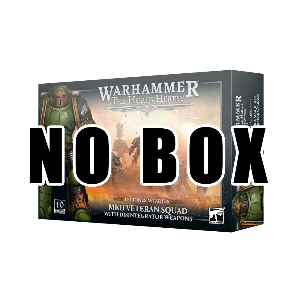 Horus Heresy 10x MKII Veteran Squad with Disintegrator Weapons (Sprues only)