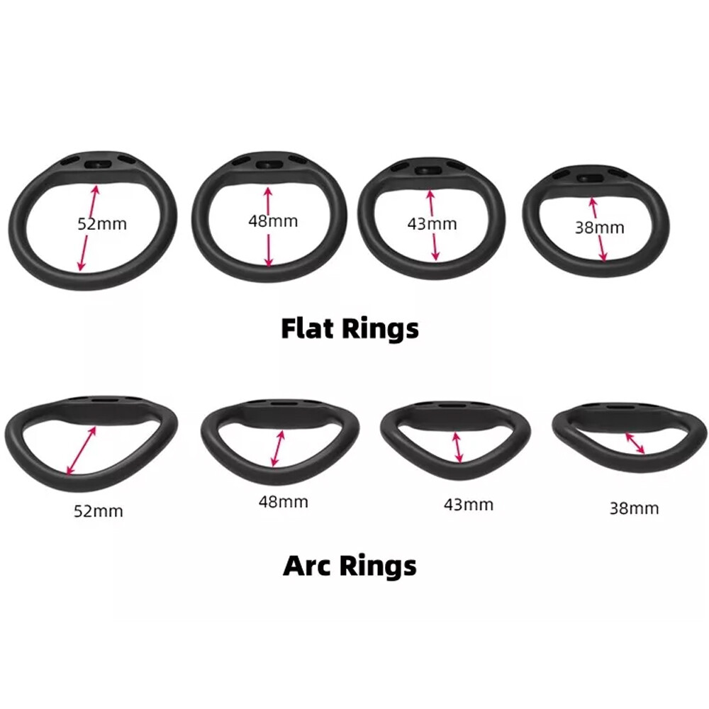 2025 Beehive Pro Breathable Cage Male Chastity Device Mini Lock 2Type Rings Man