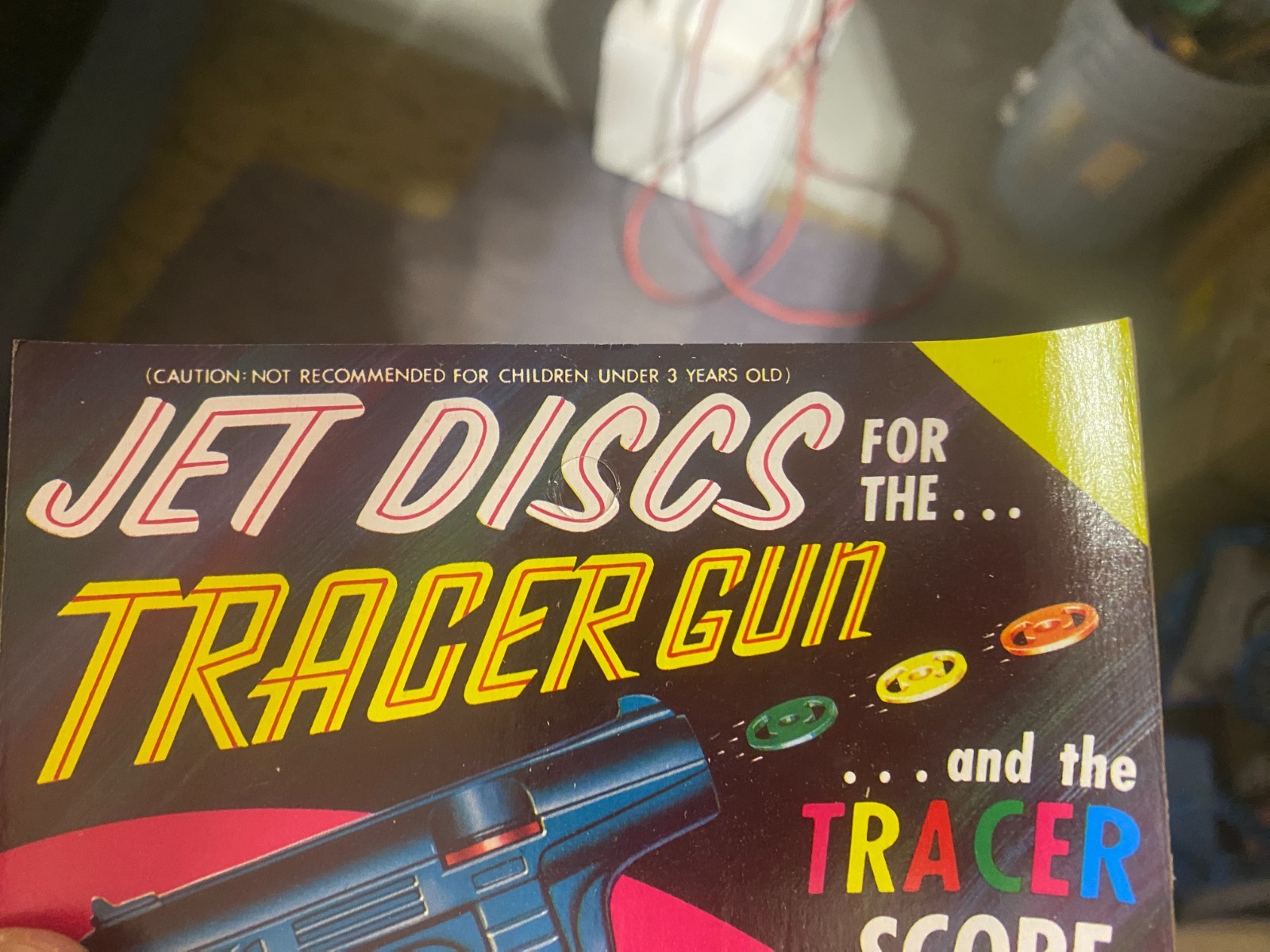Vintage Star Trek 100 Jet Disc Tracer Gun Space Toy Ammo Ray Line NIP