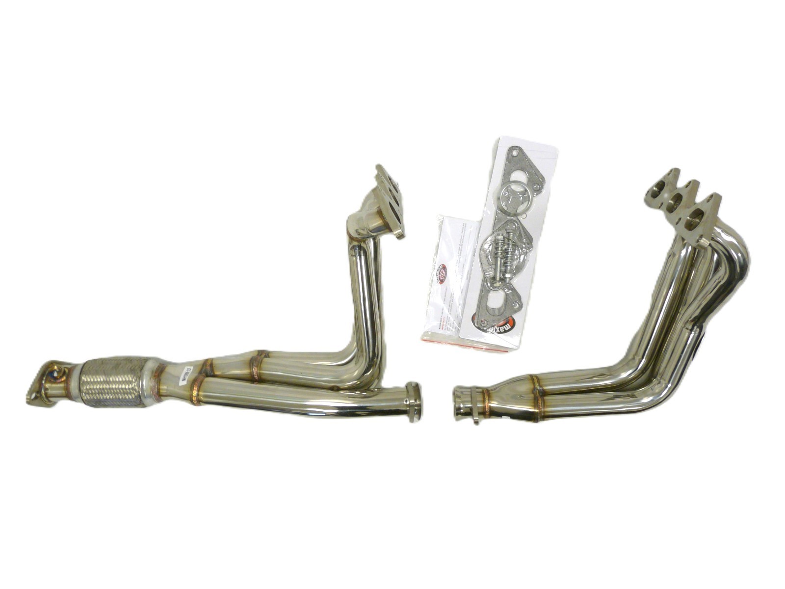 OBX Stainless Long Tube Manifold 91-99 Mitsubishi 3000GT Dodge Stealth DOHC V6