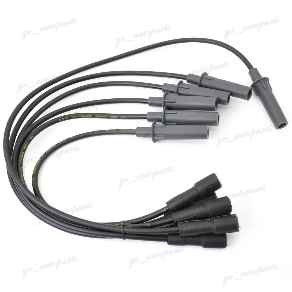 6X Spark Plugs + Wire Set & Coil Pack For Town & Country Grand Caravan 3.3L 3.8L