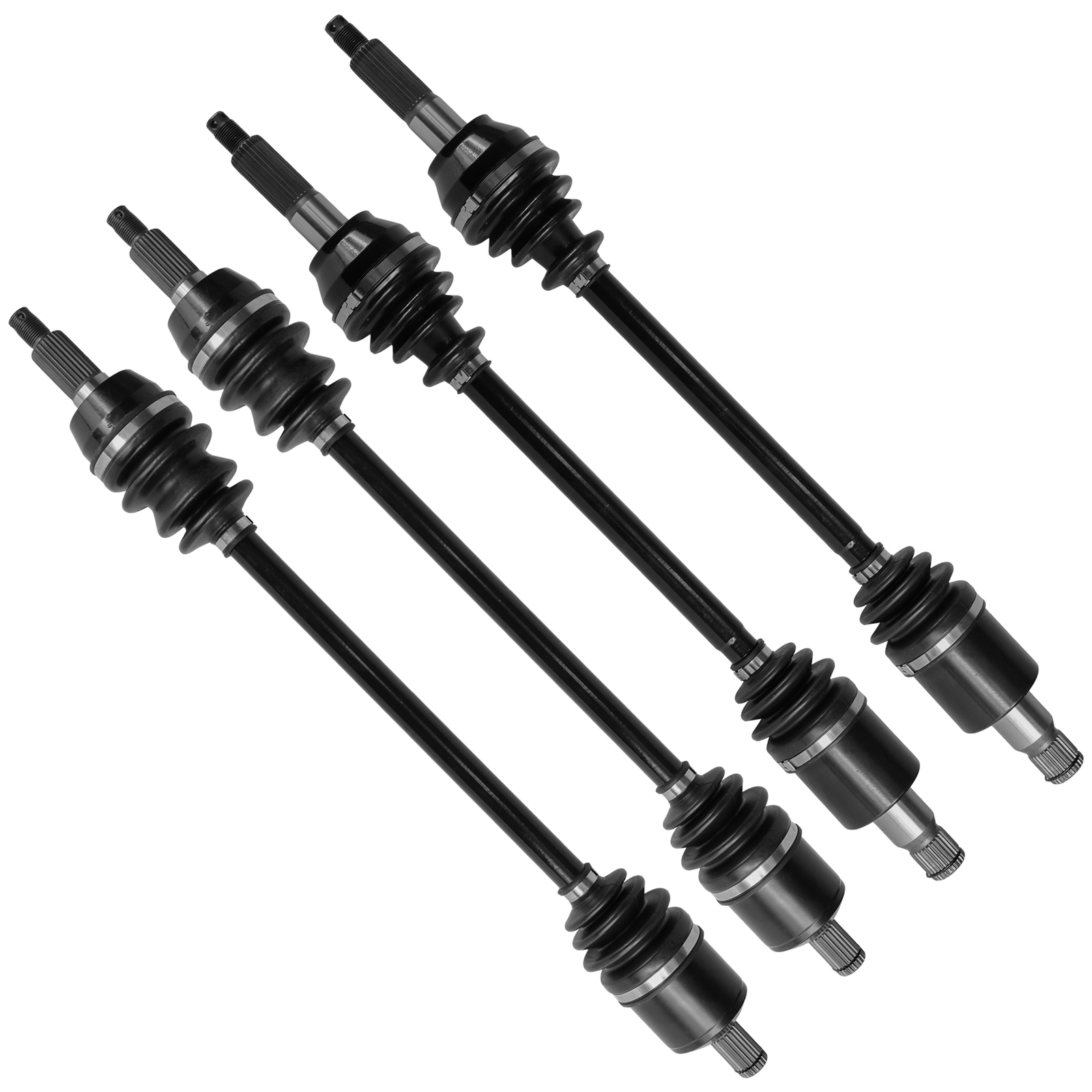 Front Rear Left Right CV Joint Axles for Polaris RZR S 800 EFI 2009-2014