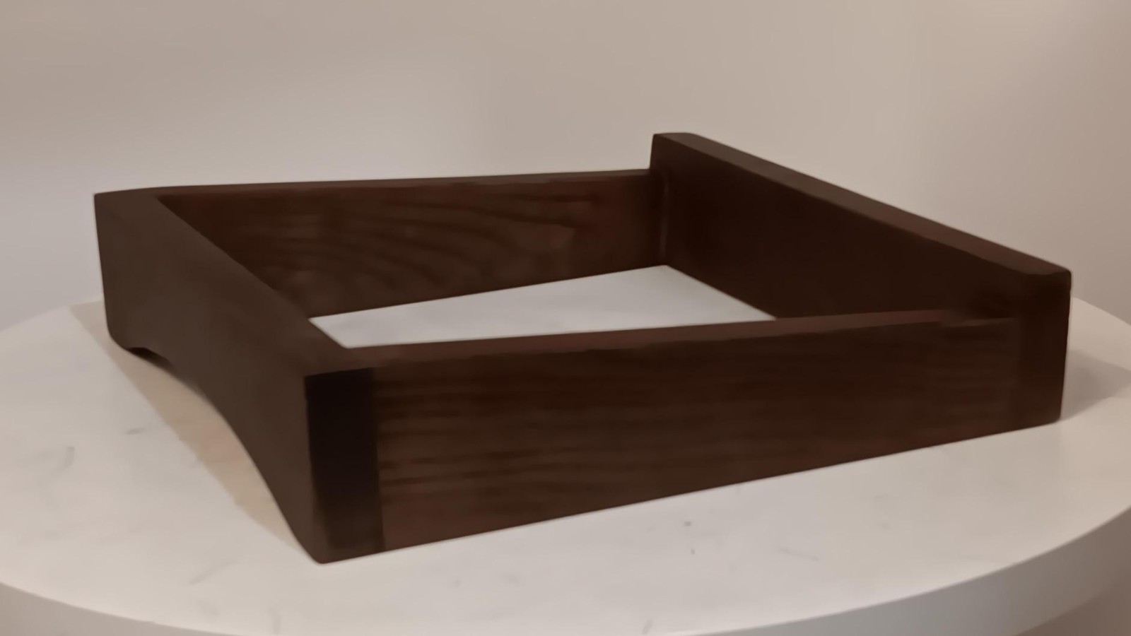 Natural Walnut Solid Wood Speaker Stands (Pair) – Fits 12" Speakers–10Yr WRT