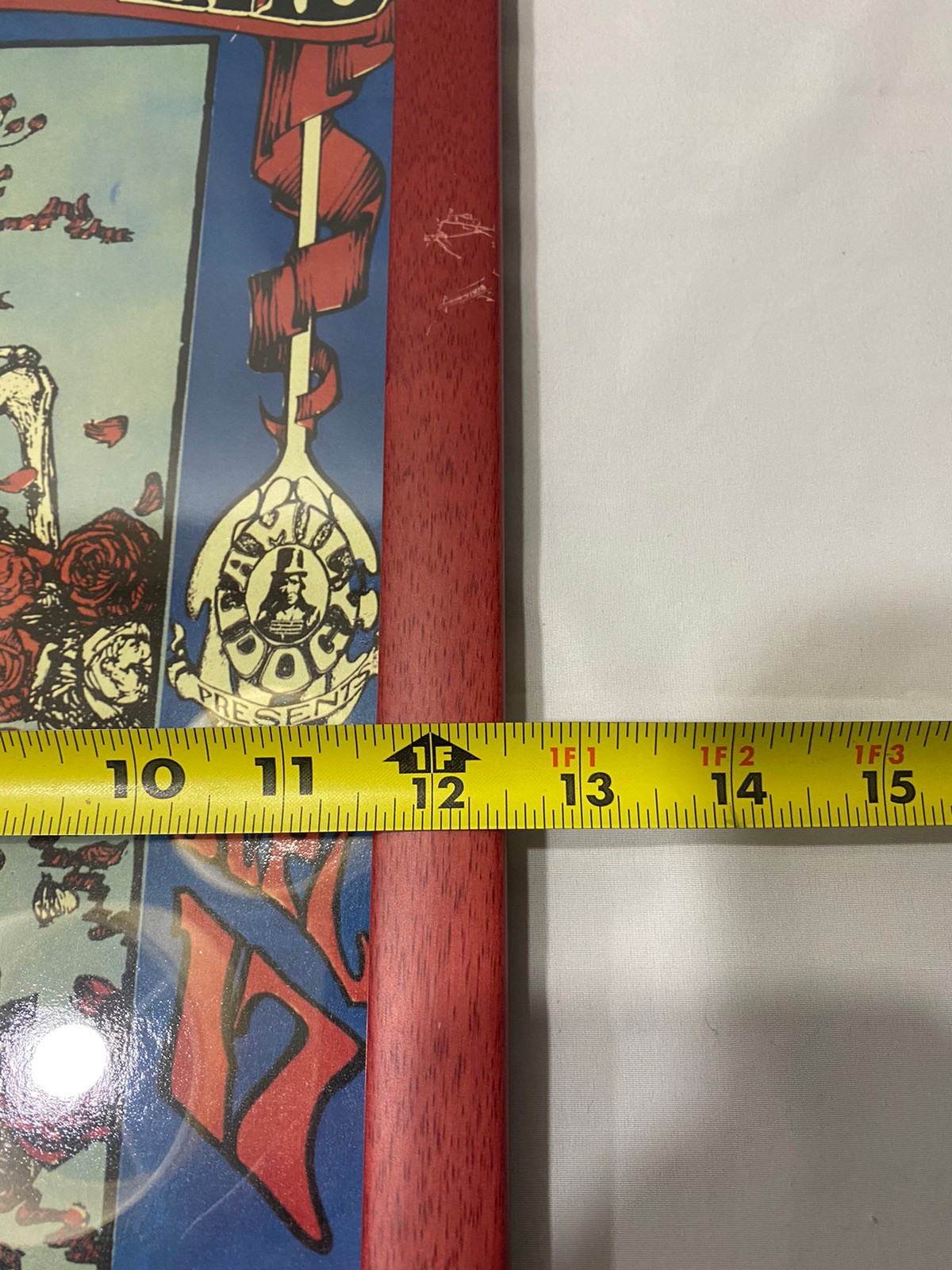 Grateful Dead 1990’s Reprint 17”x11” Concert Poster Framed