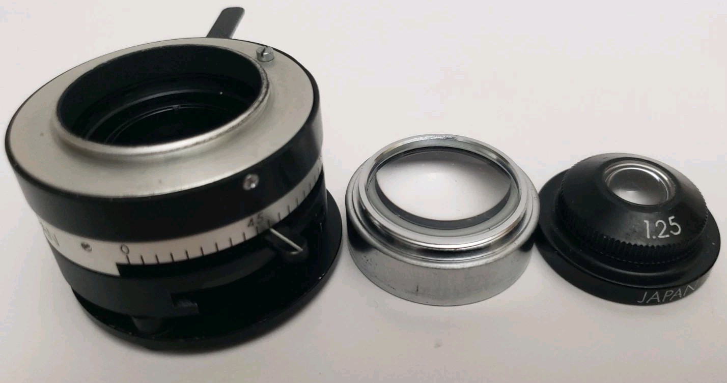Olympus Tokyo POLARIZING MICROSCOPE Condenser 1.25