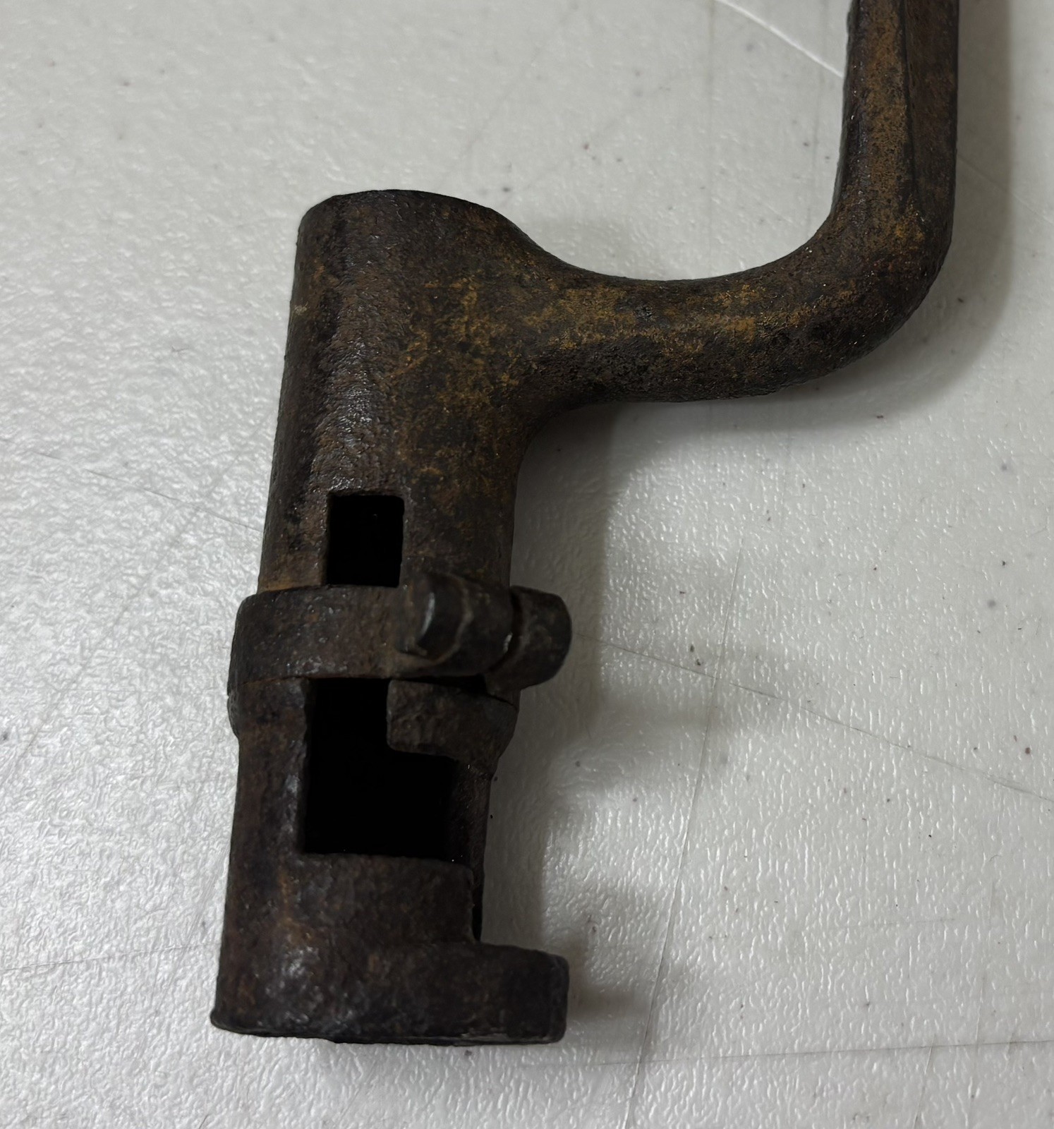 Antique Civil War US Socket Type Bayonet 18" Blade- Good condition