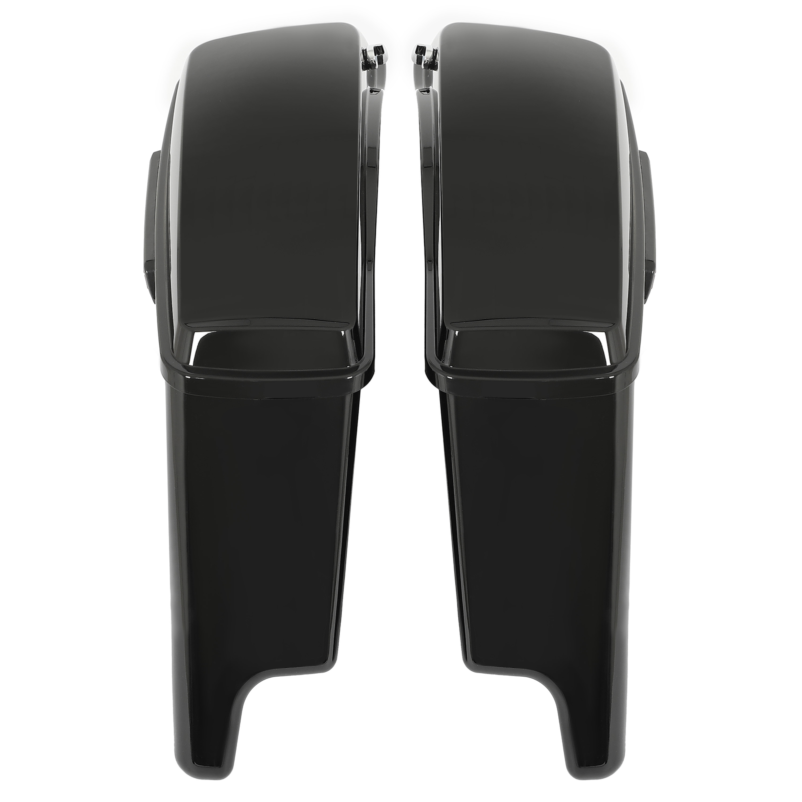 5" Stretched Extended Hard Saddle bags For Harley Road King Street Glide 2014-24