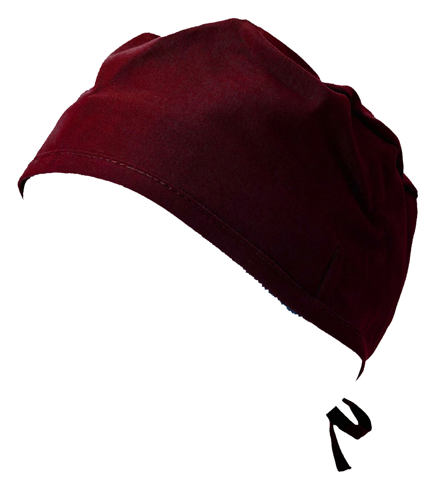 Scrub Cap Nurse Scrubs Hat Nursing Doctor Surgical Nurses, Cotton, Solid Maroon