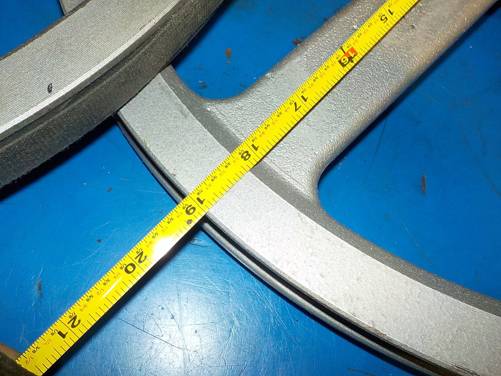 Bandsaw wheels Bandwheels 19" Pair with Drive belt build your own sawmill DYI !