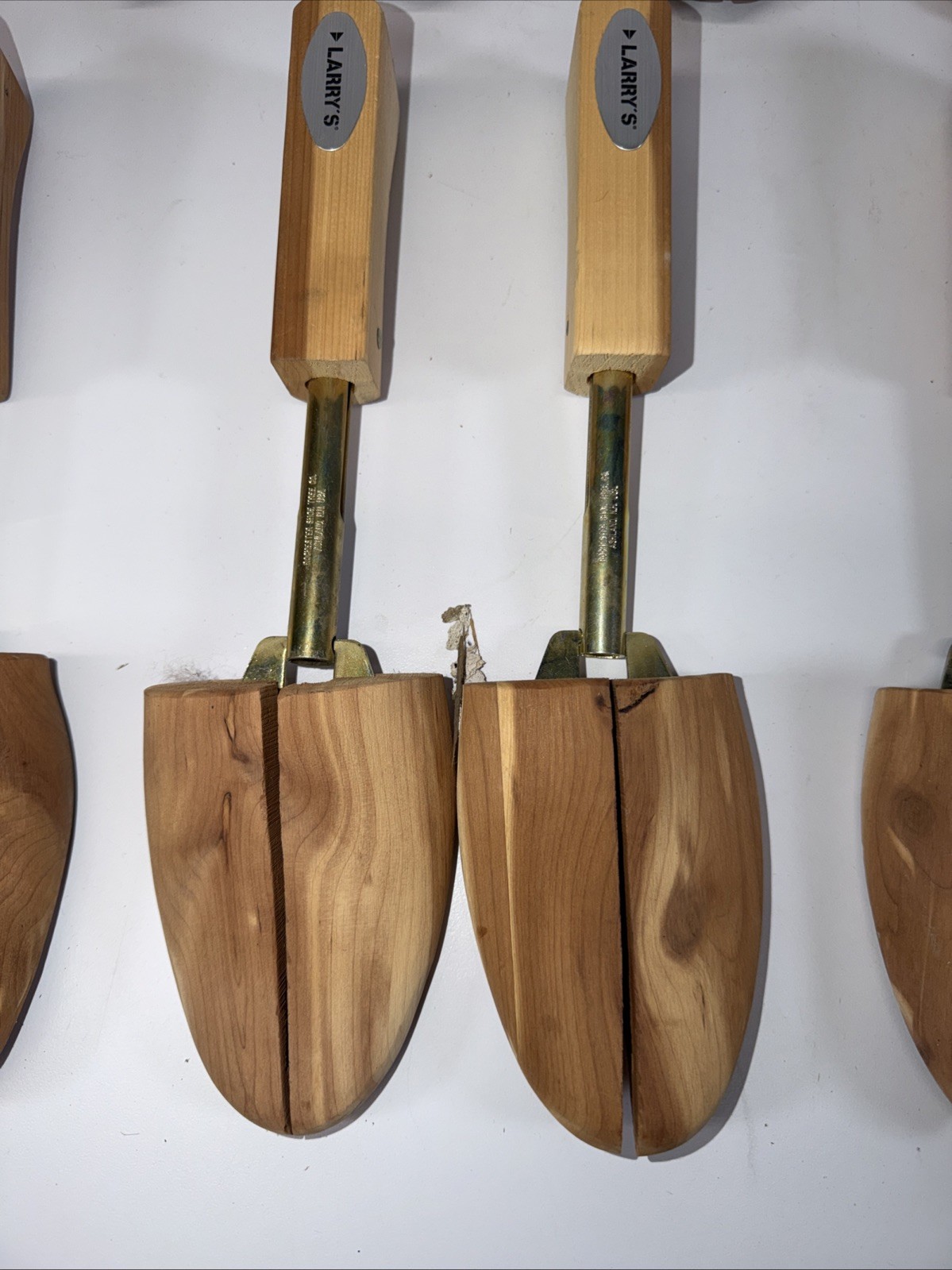 Lot 12 Pairs Cedar Shoe Trees Wood Adjustable Mens Women’s Larry’s + Others