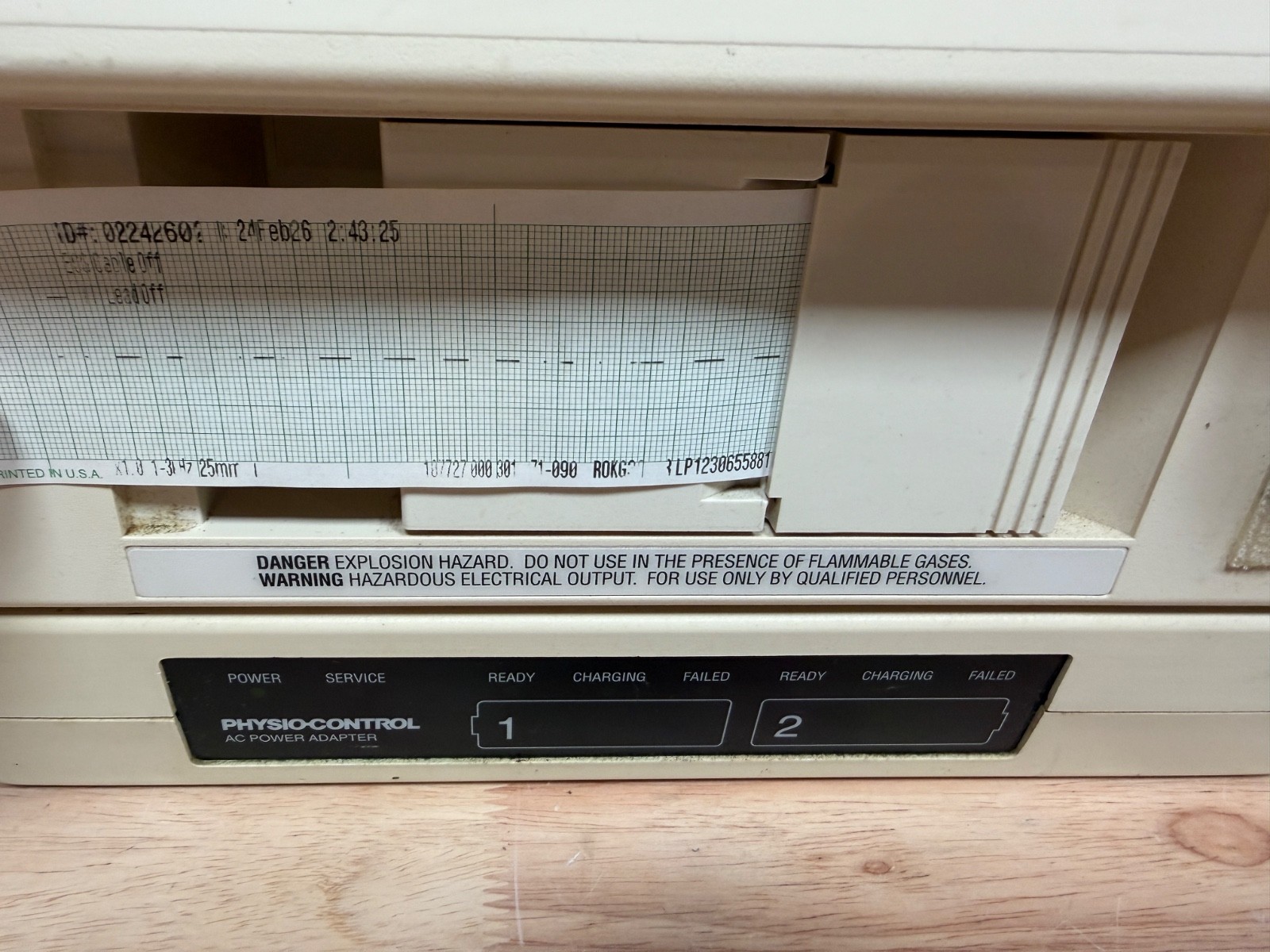 Physio LifePak 12 with AC Adapter Good Condition - Fast Free Shipping!