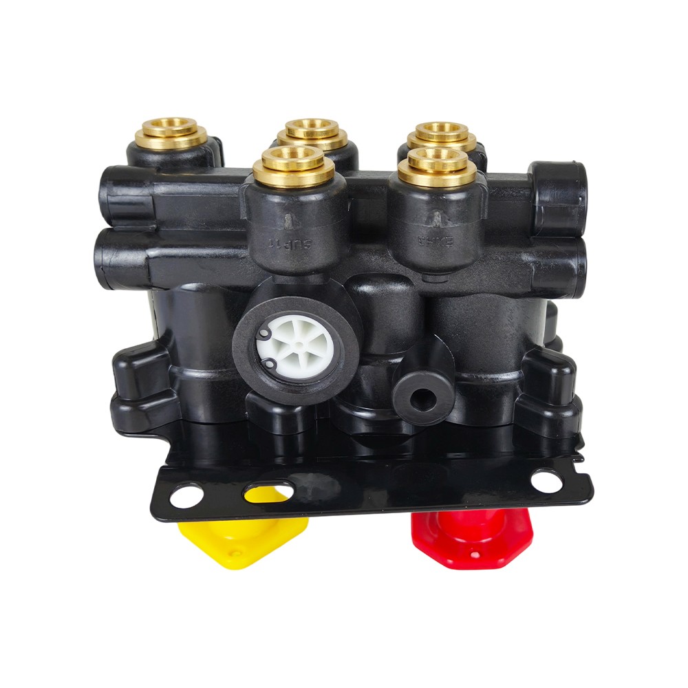 For Volvo VNL Dash Valve Dual Park Brake With 5 Ports 24340522 21315044 K035691