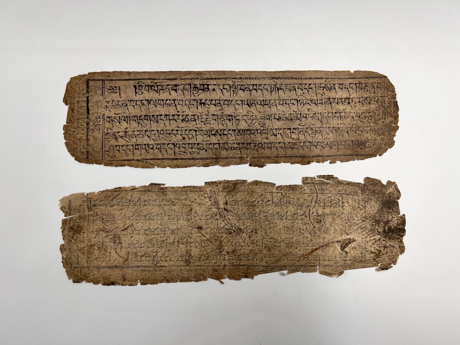 Ancient Tibetan Manuscript Sutra Prayers Rare