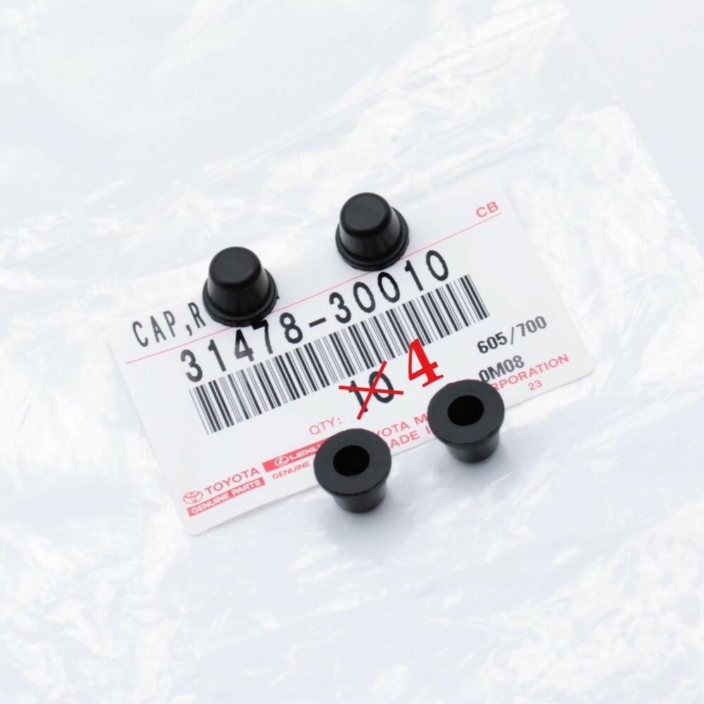 NEW GENUINE OEM TOYOTA SCION LEXUS BRAKE BLEEDER PLUGS SET OF FOUR 31478-30010