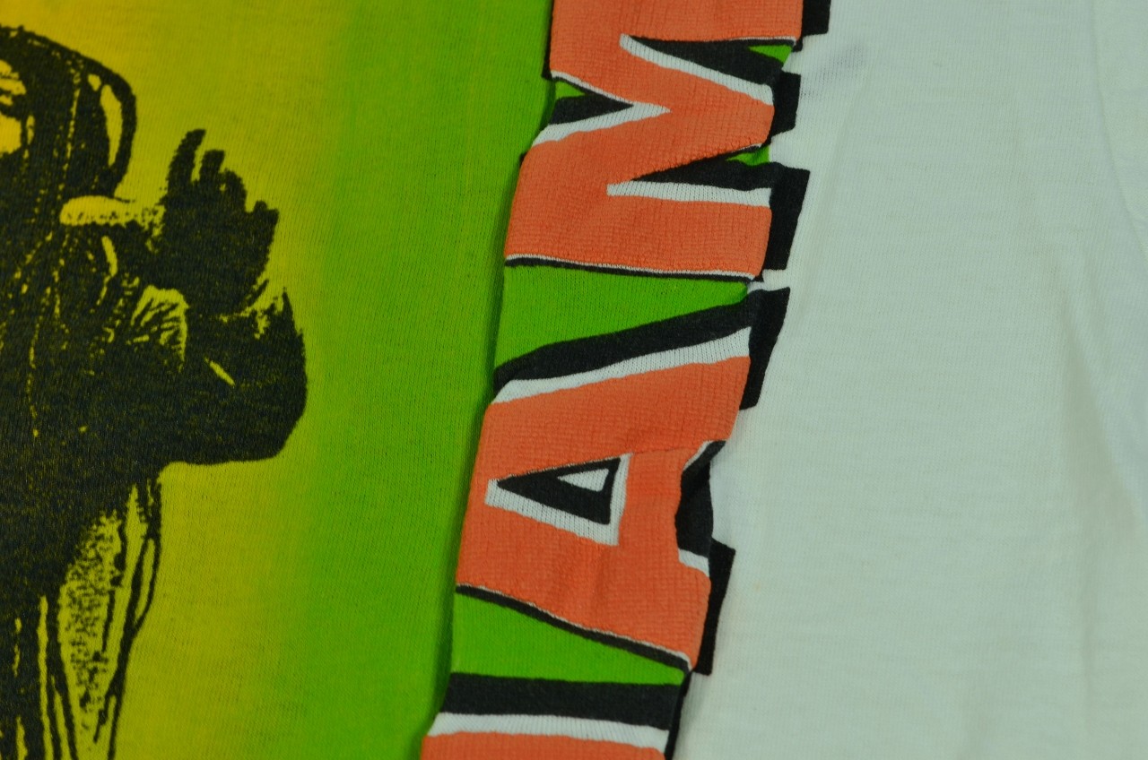 VTG Nami Reggae Jamaazima Single Stitch Jamaica Stand & Be Counted 80's 90's