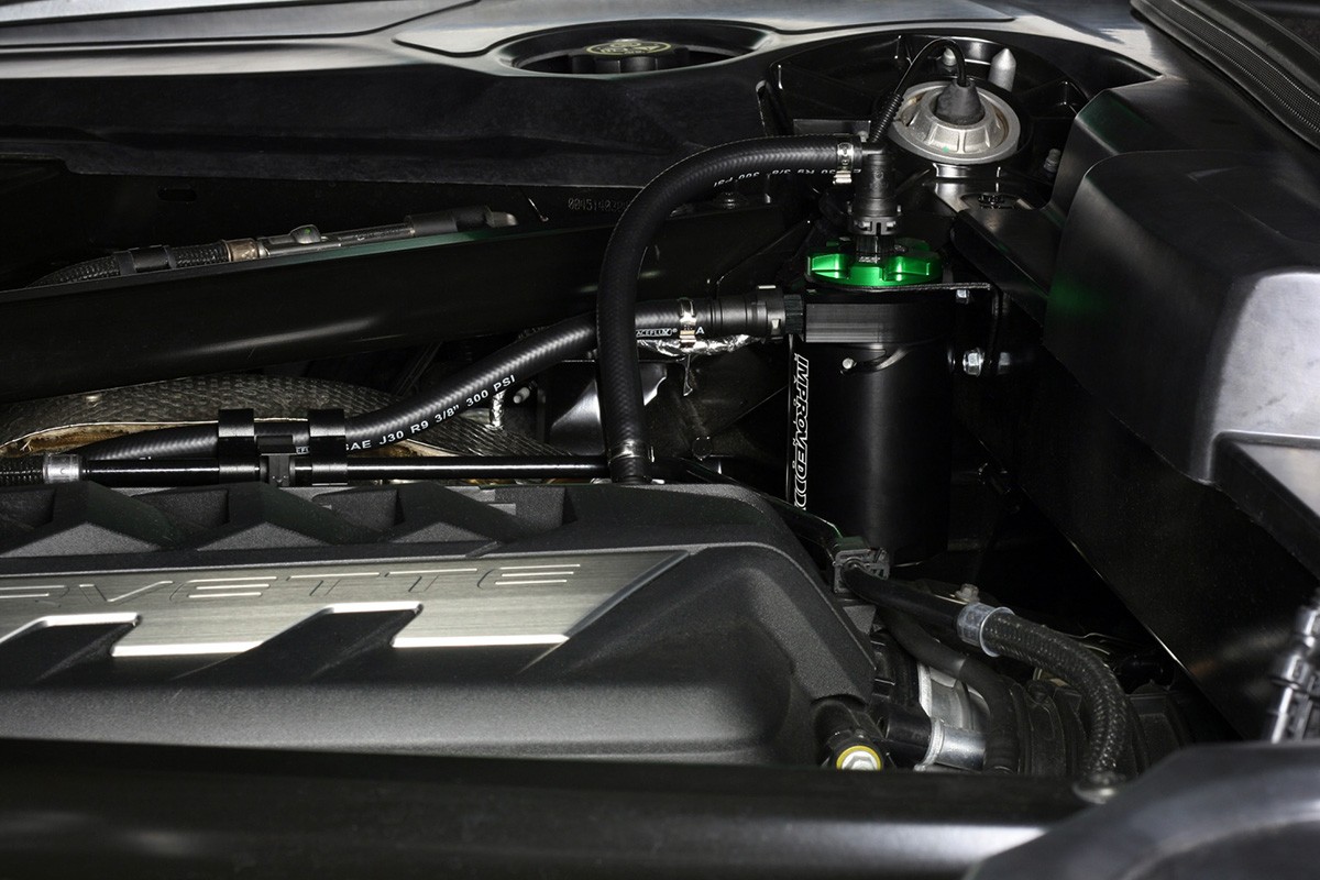 CCS Oil Catch Can Kit for 2020+ C8 Corvette Coupe