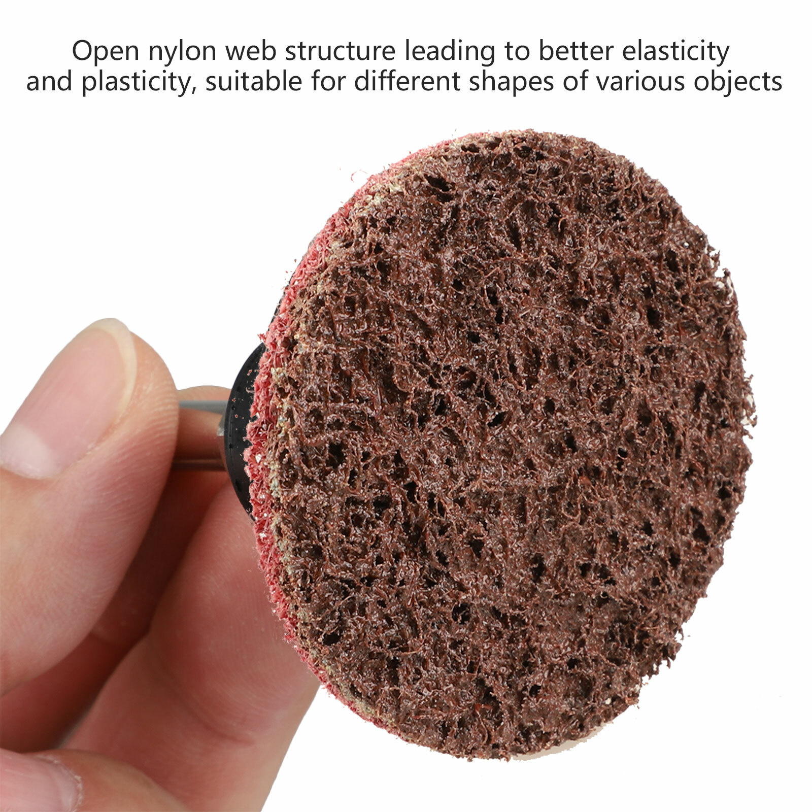 50x 2 inch Medium Surface Conditioning Discs Roll Lock Die Grinder Sanding Pads