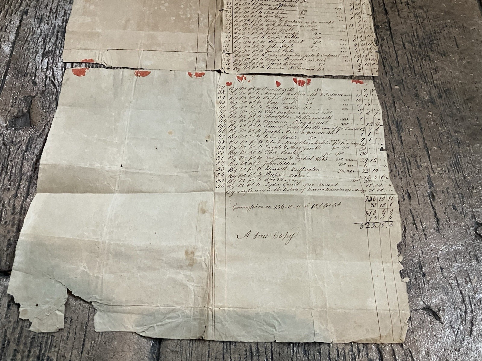 1777 - LEGAL DOCUMENT - "Last Will & Treatment" - SAMUEL GRUBB of Pennsbury, PA