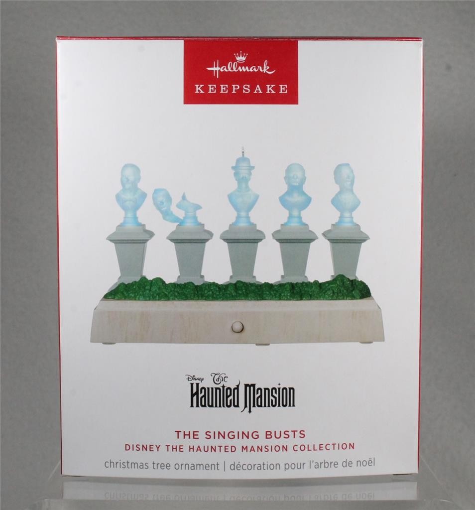2025 Hallmark Ornament - THE SINGING BUSTS - Disney Haunted Mansion - NIB