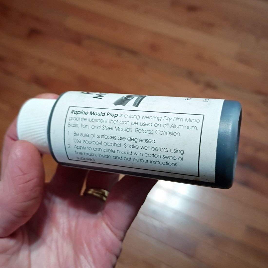 Vintage Bullet Mold Liquid Prep W/ Instruction & Rapine Mould Co. Booklet USA