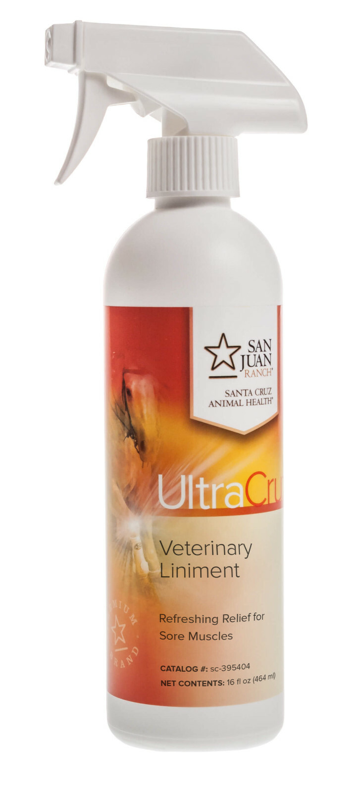UltraCruz Veterinary Liniment Spray for Horses, 16 oz