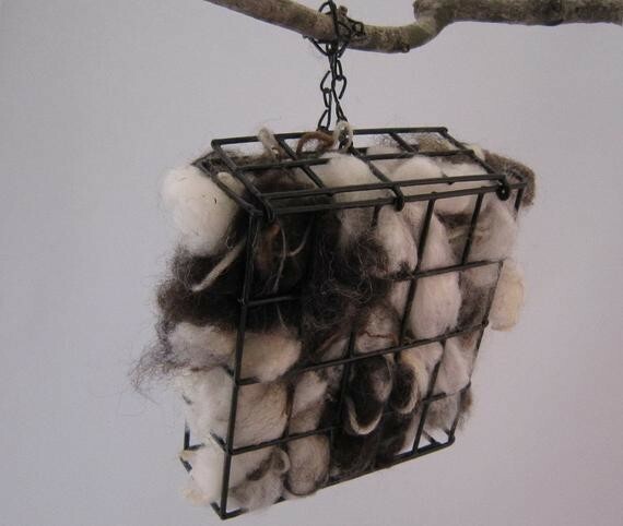 Natural Alpaca Fleece Bedding Nesting Material 