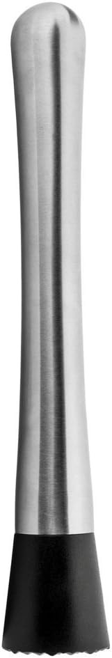 8" Long Stainless Steel Cocktail Muddlers by HQY, Muddler