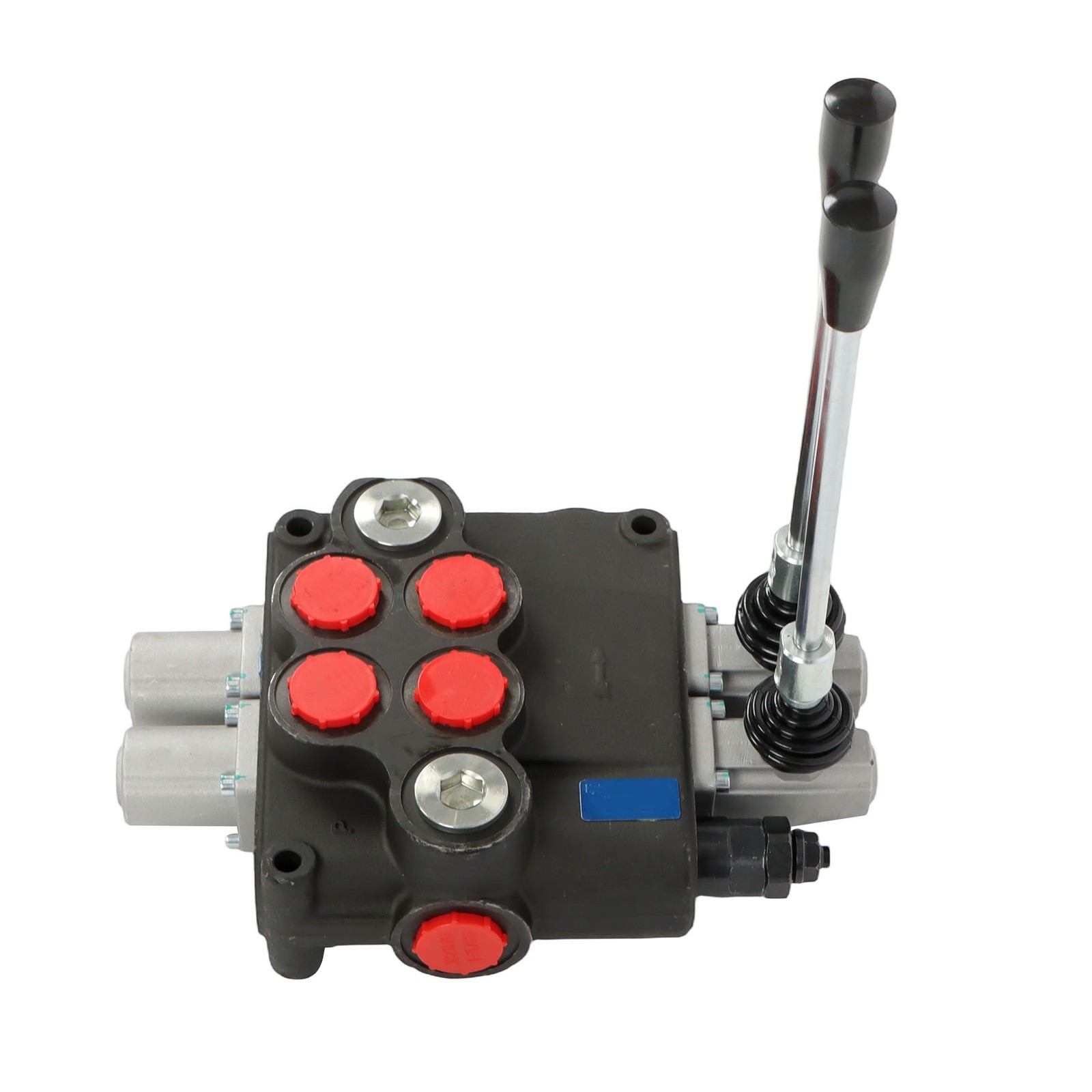 2 Spool Hydraulic Control Valve 32 GPM 3600PSI Open Center