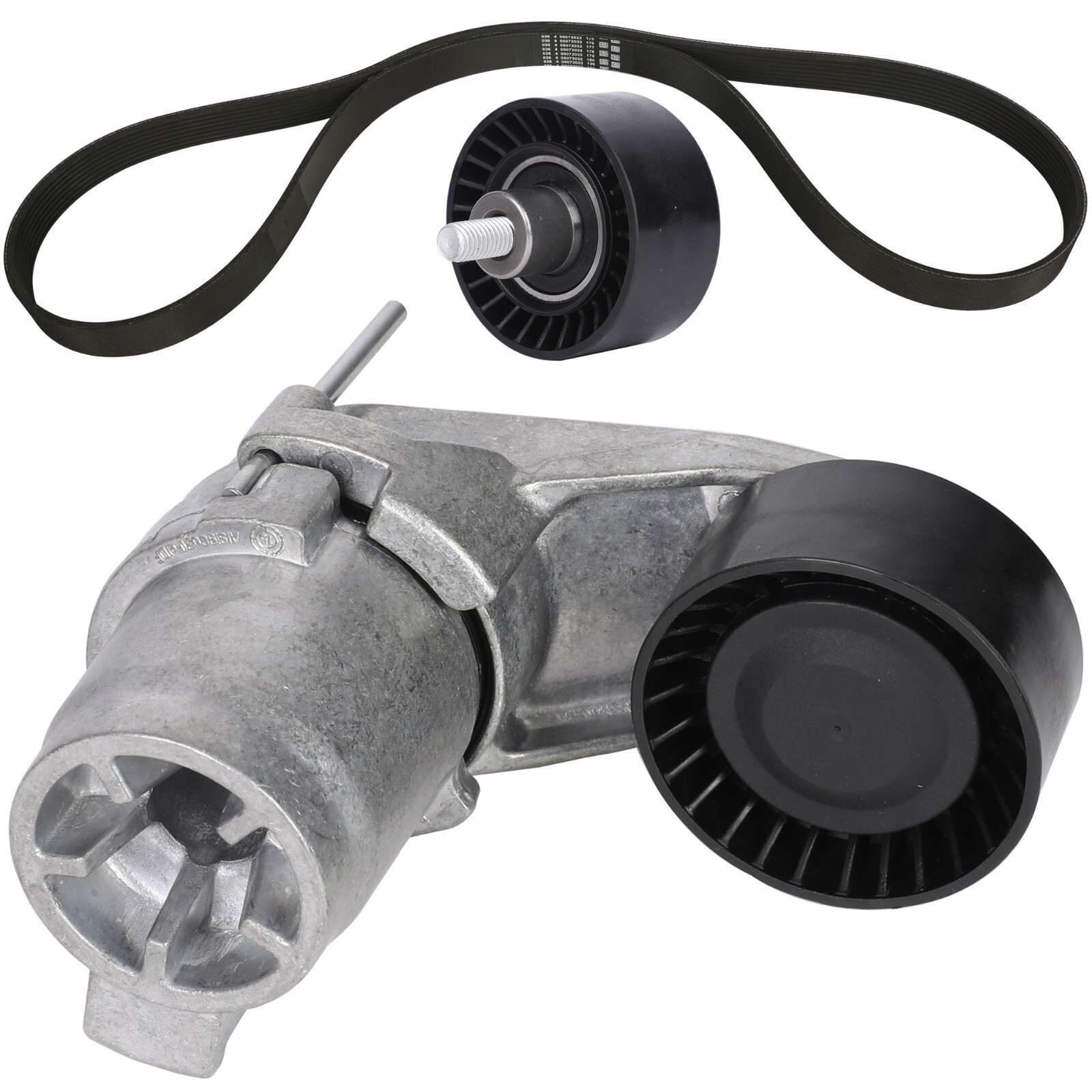 OEM Belt Tensioner Assembly & Pulley Drive Belt Kit for BMW 535i 640i 740i X5 X6