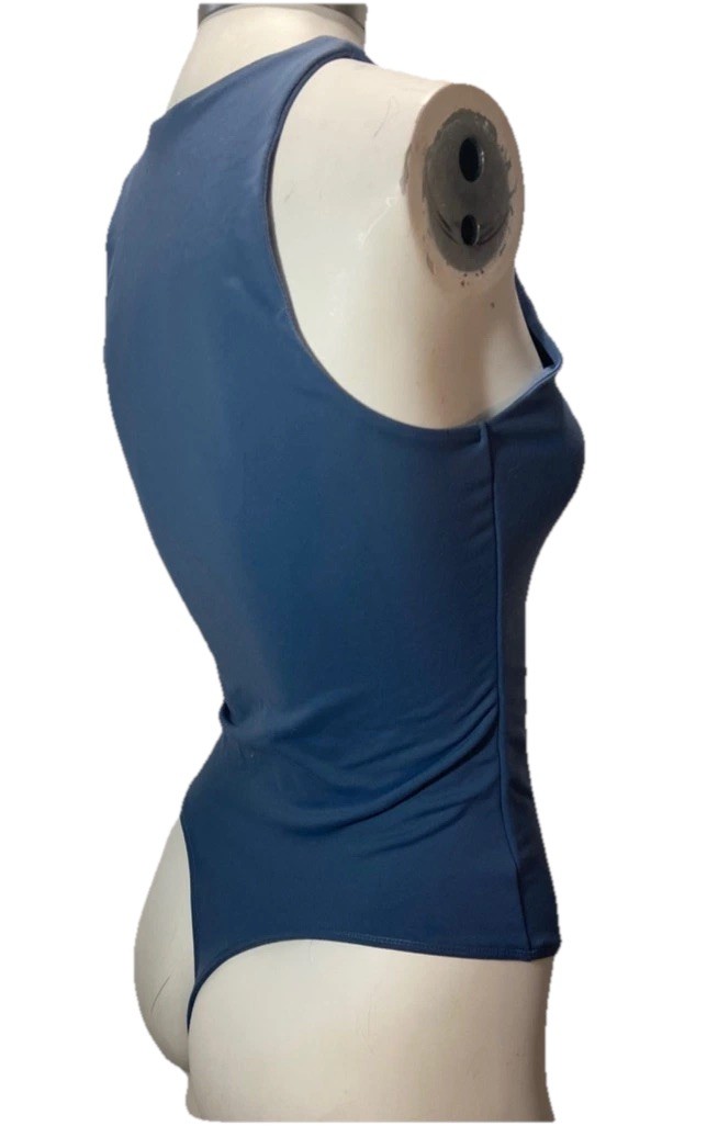 Abercrombie & Fitch Bodysuit Soft Collection High Neck Sleeveless Size S EUC