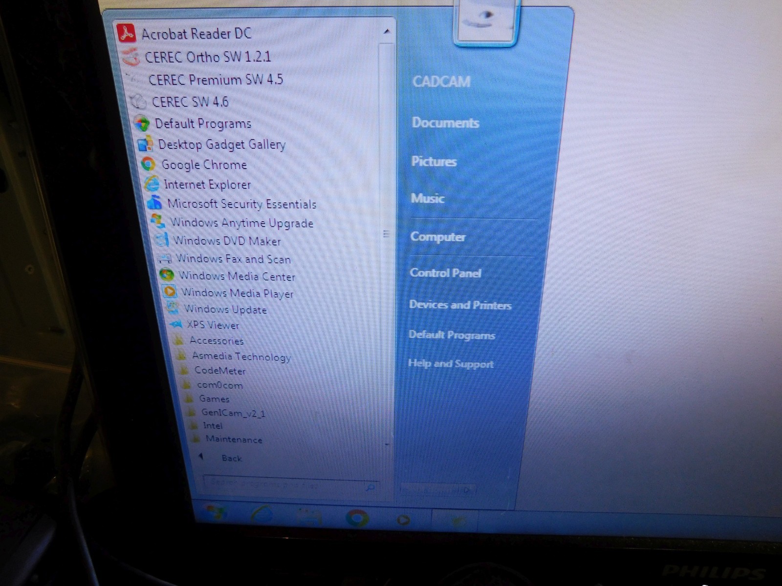 SIRONA CEREC AC OMNICAM 6390329 V2.2.3 DENTISTRY PC CHASSIS HARDWARE-WORKING