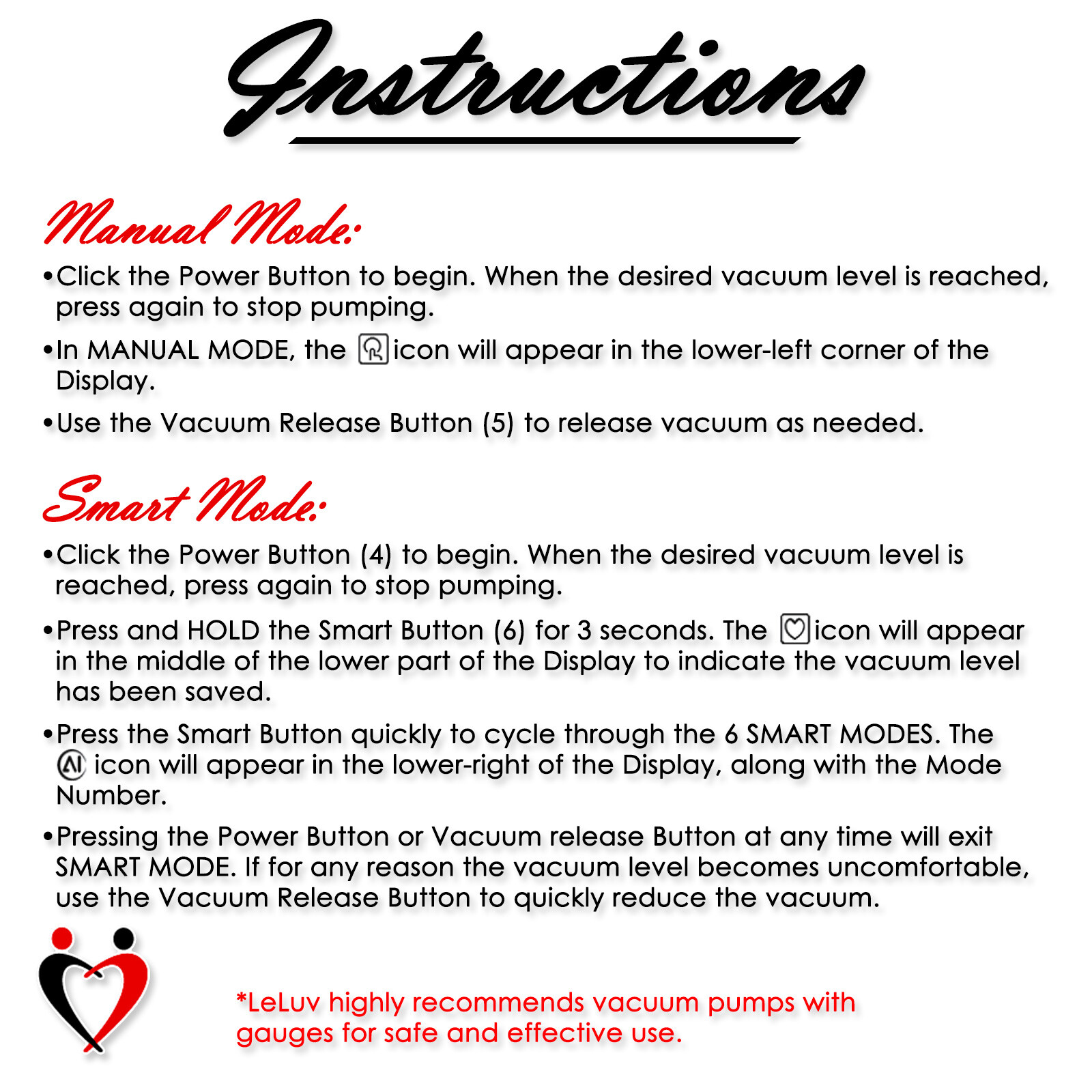 LeLuv Penis Pump Smart Magna LCD Handle | 9" or 12" Length Wide Flange Cylinders