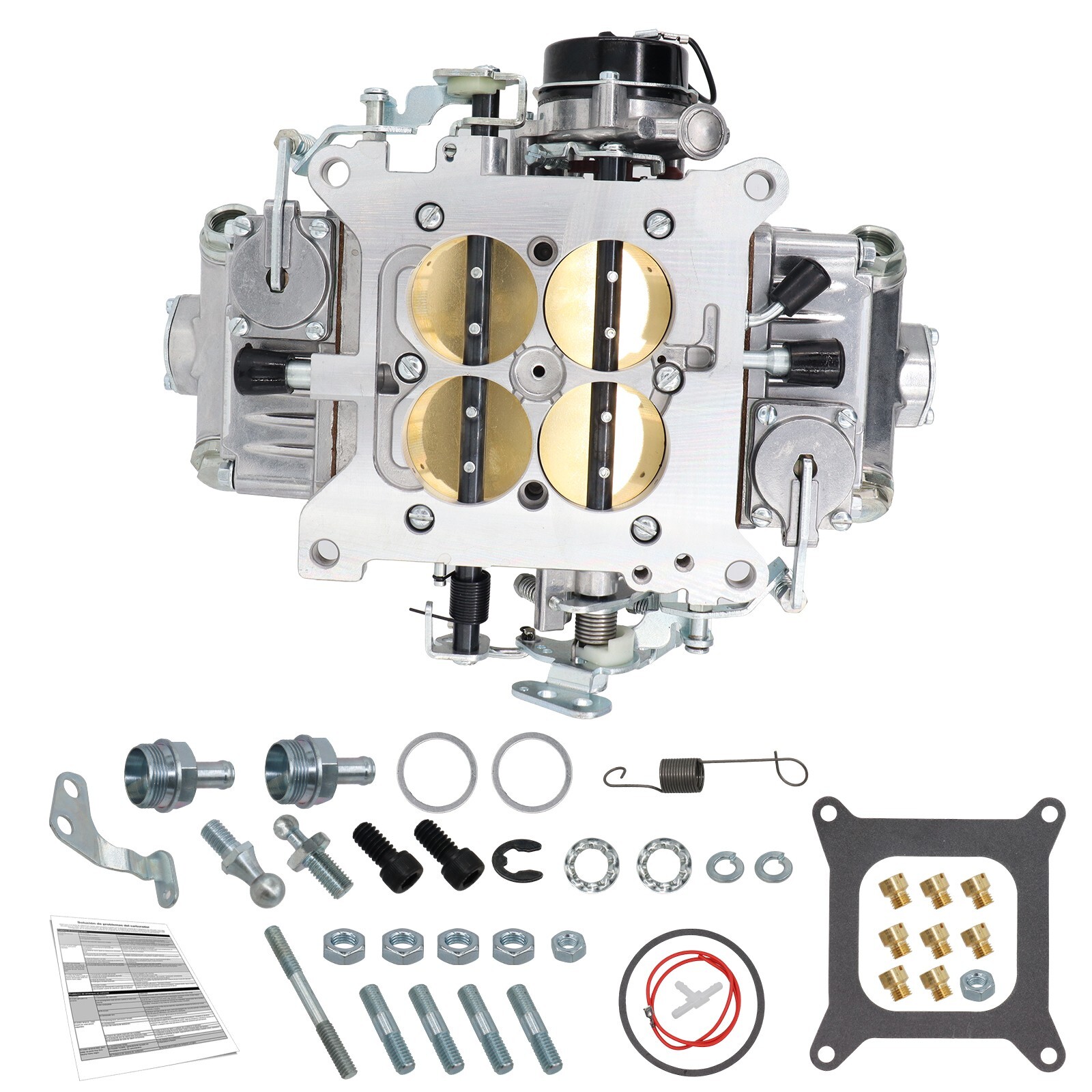 Quick Fuel BR-67214 850 CFM Brawler Street Carburetor Mechanical Secondary