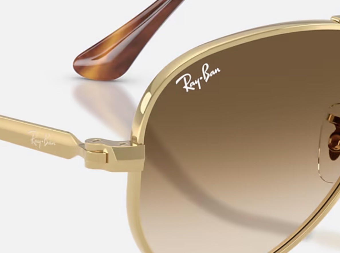 Decal Logo For Sunglasses Ray Ban VINYL DECAL STICKER 4 Pack