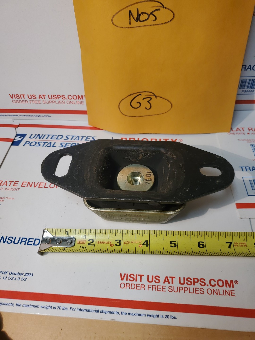 VOLVO PENTA TMD 22 ENGINE ISOLATER/ MOUNT #858161/846765 5321338-001 NEW, G2