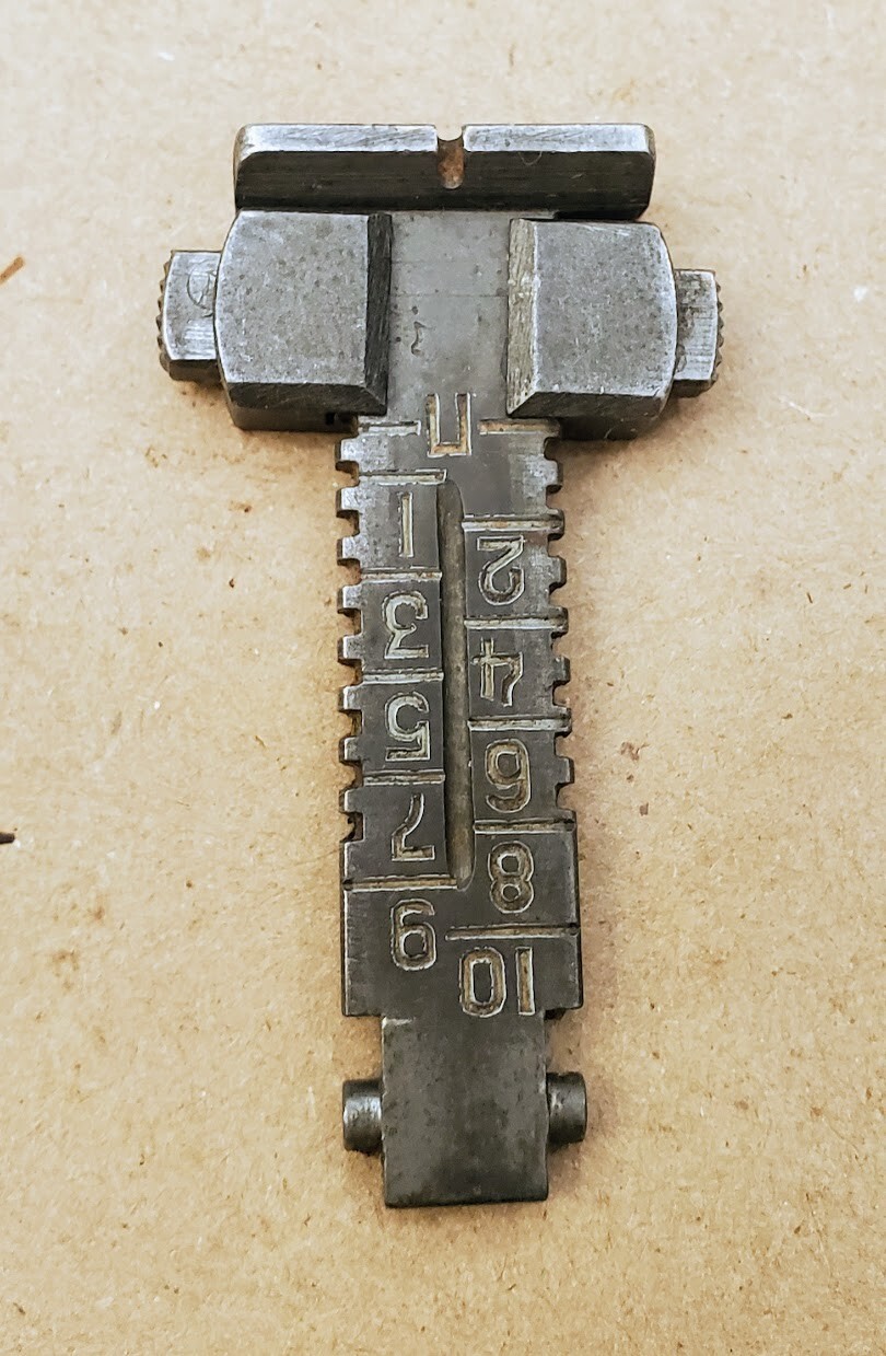 Russian SKS rear sight leaf, Russian military surplus (1pcs)