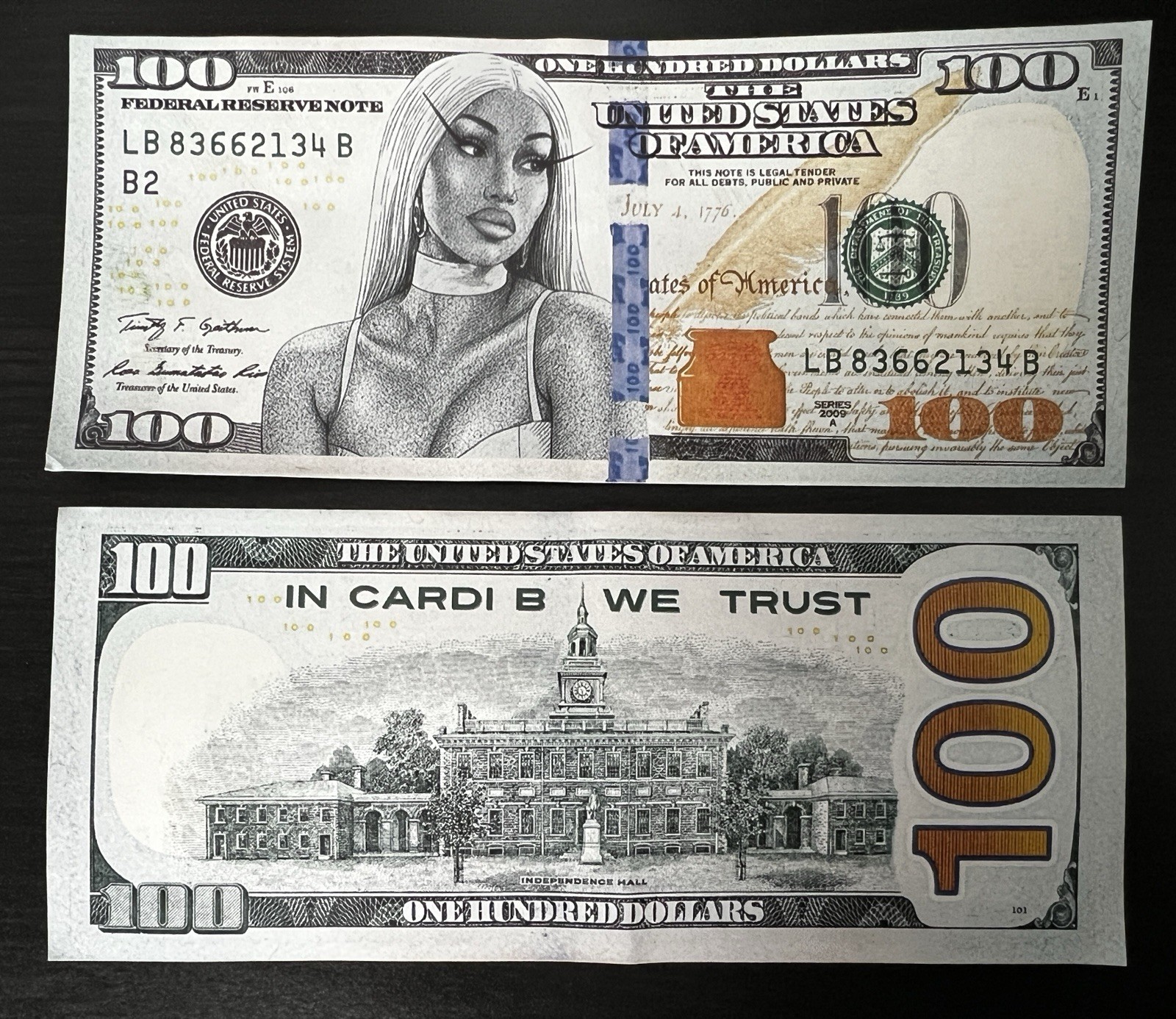 Cardi B Little Miss Drama Tour Money Bill