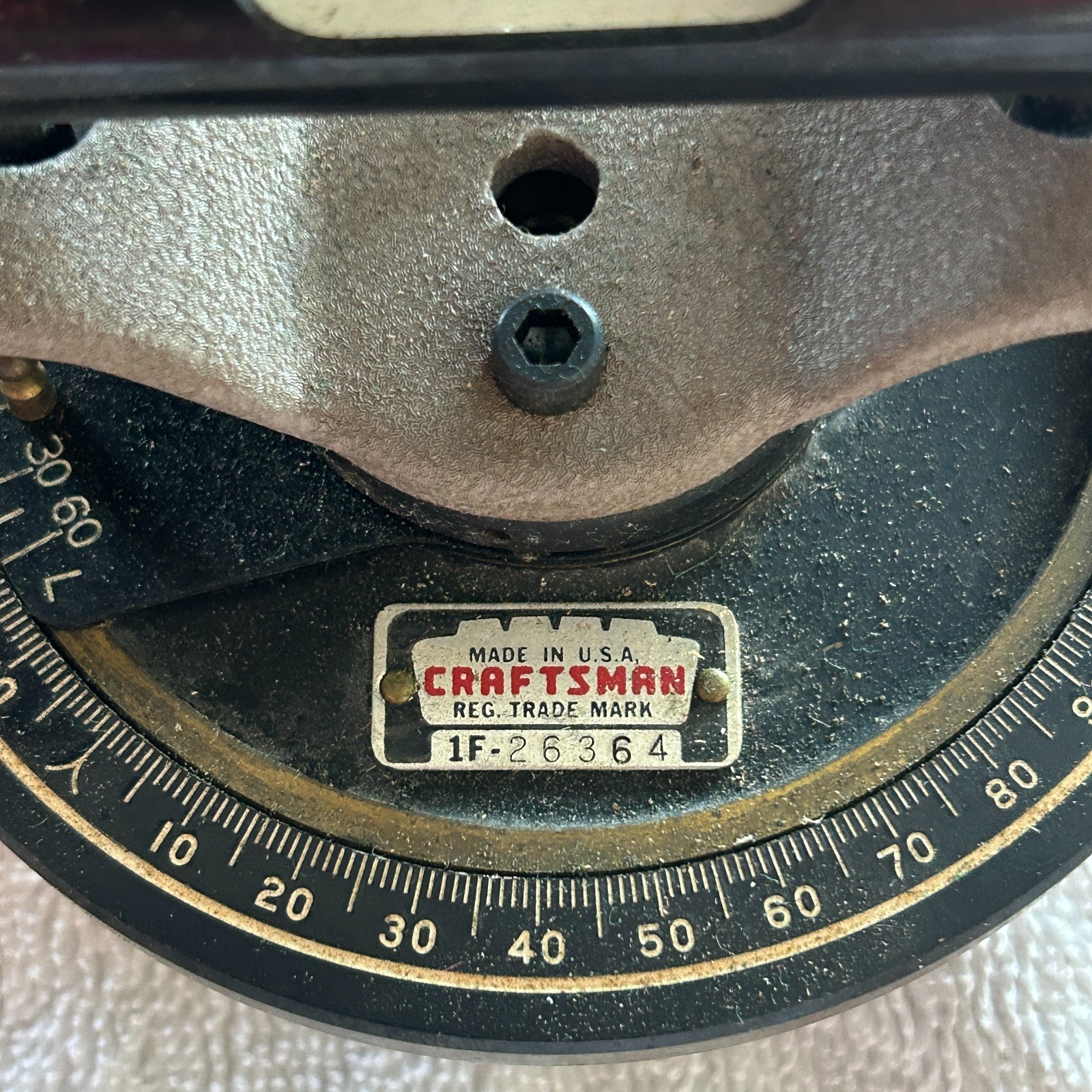 Vintage 1960's USA Craftsman Surveying Transit with Sear Roebuck Wooden Case